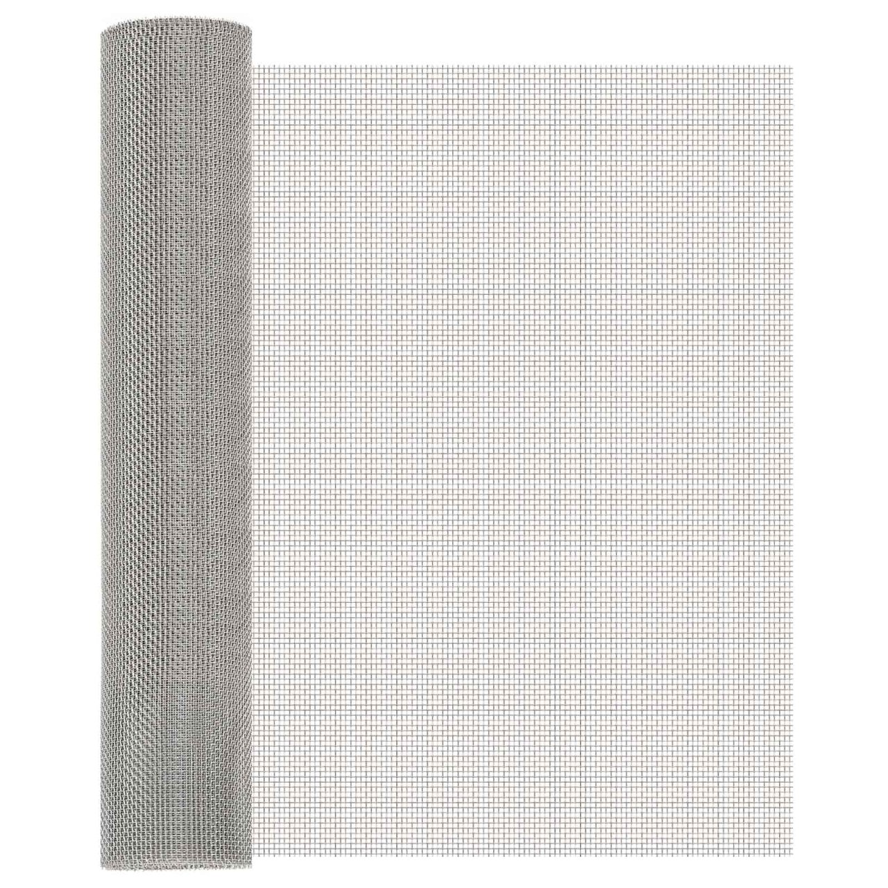 42039670_1.jpg vidaXL Sieťová obrazovka 60 x 1000 cm 8 Mesh Nerezová oceľ 201 – Obrázok 1
