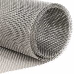 vidaXL Sieťová obrazovka 120 x 1000 cm 8 Mesh Nerezová oceľ 201 – Obrázok 3