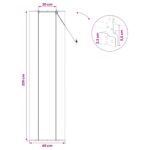 vidaXL Roleta Prírodná 40 x 220 cm Bambus – Obrázok 7