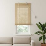 vidaXL Roleta Prírodná 50 x 160 cm Bambus