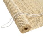 vidaXL Roleta Prírodná 50 x 220 cm Bambus