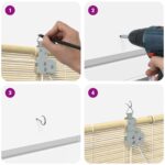 vidaXL Roleta Prírodná 50 x 220 cm Bambus – Obrázok 10