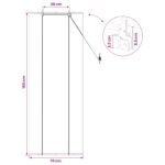 vidaXL Roleta Prírodná 70 x 160 cm Bambus – Obrázok 8