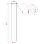 vidaXL Roleta Prírodná 70 x 220 cm Bambus – Obrázok 7