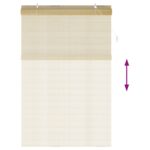 vidaXL Roleta Prírodná 130 x 220 cm Bambus – Obrázok 6