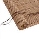 vidaXL Roleta Hnedá 40 x 220 cm Bambus