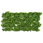vidaXL Balkónový plôtik s listami Zelená a žltá 500 x 150 cm – Obrázok 3