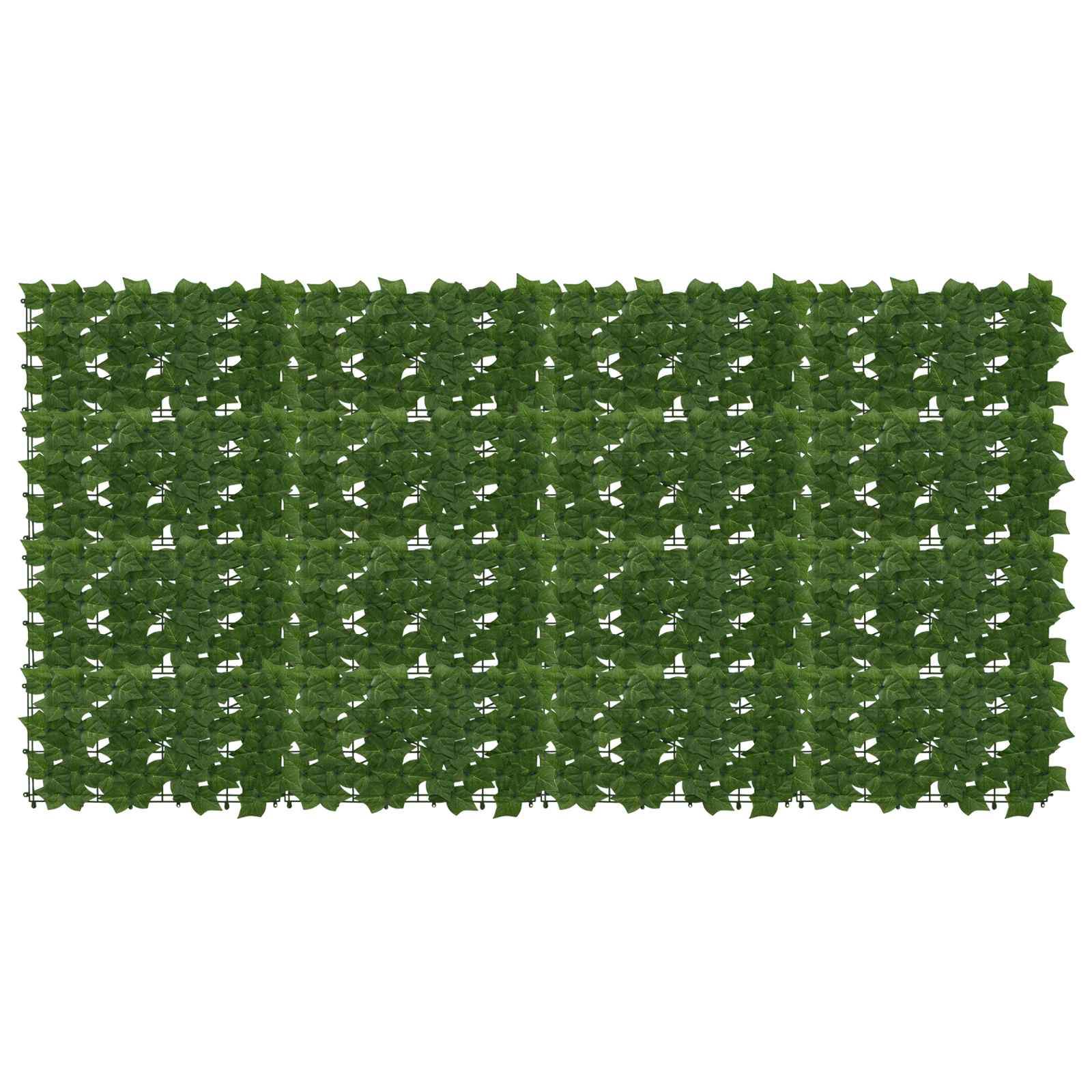 42040657_1.jpg vidaXL Balkónový plôtik s listami Zelená 200 x 100 cm – Obrázok 1