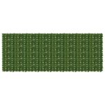 vidaXL Balkónový plôtik s listami Zelená 400 x 150 cm