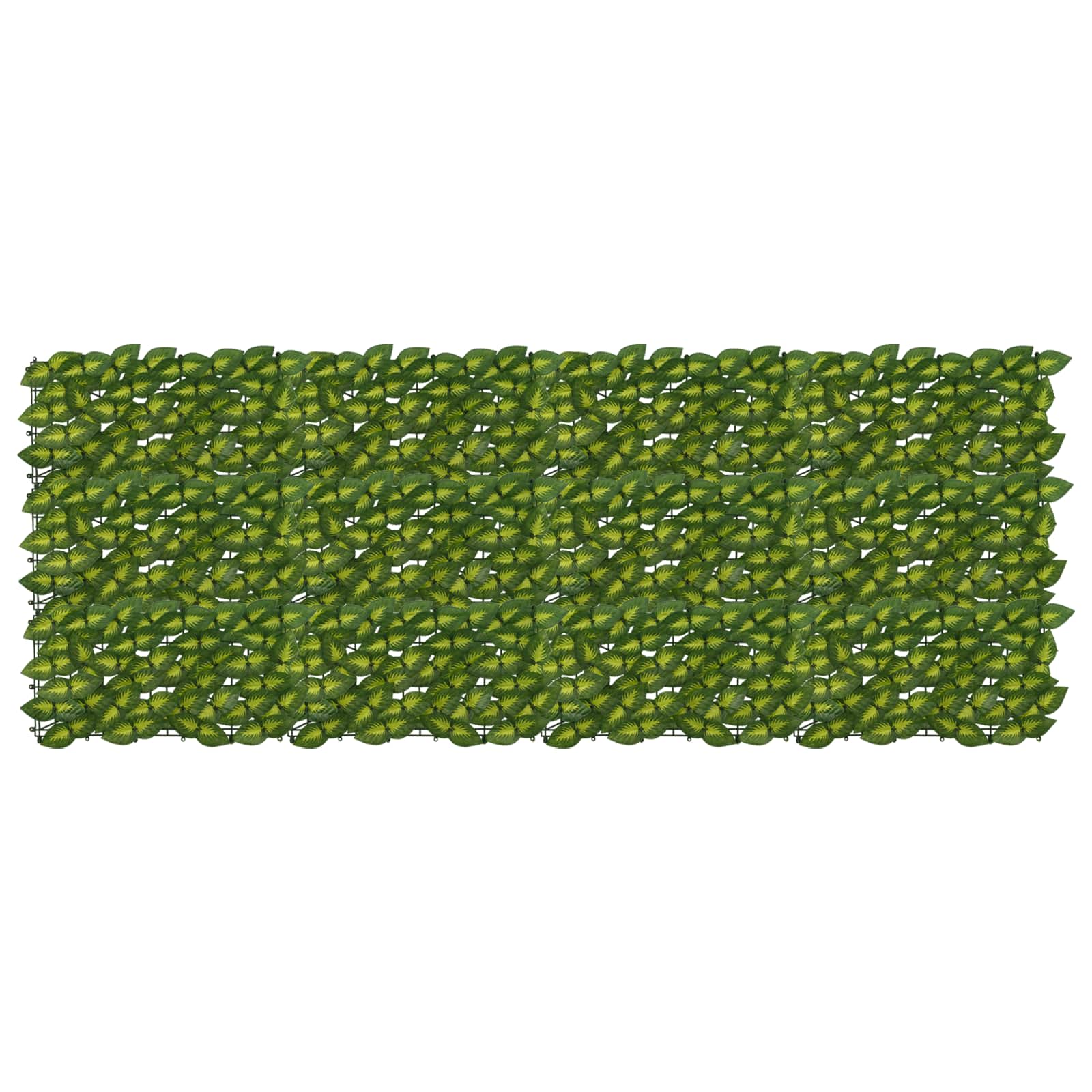 42040667_1.jpg vidaXL Balkónový plôtik s listami Zelená a žltá 200 x 75 cm – Obrázok 1