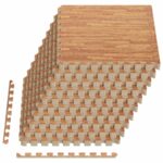vidaXL Podložky na podlahu 40 pcs drevo 14,4 m² EVA pena – Obrázok 2
