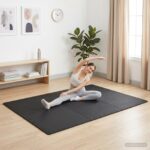 vidaXL Podložky na podlahu 50 pcs Čierna 18 m² EVA pena