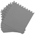 vidaXL Podložky na podlahu 50 pcs Sivá 18 m² EVA pena – Obrázok 3
