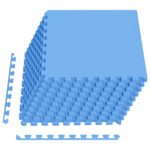 vidaXL Podložky na podlahu 50 pcs Modrá 18 m² EVA pena – Obrázok 2