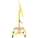 vidaXL Zdvihák na sadrokartón Žltá 300 x 107 x 330 cm Oceľ – Obrázok 3