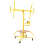 vidaXL Zdvihák na sadrokartón Žltá 300 x 107 x 330 cm Oceľ – Obrázok 4
