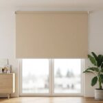 vidaXL Exteriérová roletka na ochranu proti UV žiareniu Béžová – Obrázok 3
