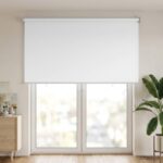 vidaXL Exteriérová roletka na ochranu proti UV žiareniu Biela – Obrázok 3