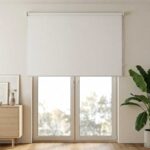 vidaXL Exteriérová roletka na ochranu proti UV žiareniu Biela – Obrázok 3