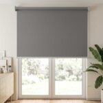 vidaXL Exteriérová roletka na ochranu proti UV žiareniu Svetlosivá – Obrázok 3