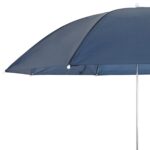 vidaXL Dáždnictvo s klipom 2 pcs Námornícka modrá Ø 105 x 86 cm – Obrázok 5