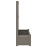 vidaXL Veľký kvetináč s trelážou Sivá 99,5 x 43 x 133,5 cm PP – Obrázok 5