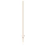 vidaXL Trellis s hrotom Biela 43 x 6 x 165 cm PP – Obrázok 5