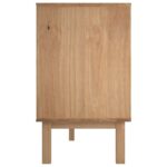 vidaXL Servírovacia skriňa OTTA Čierna 113,5 x 43 x 73 cm – Obrázok 5