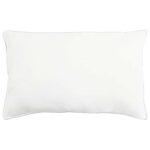 vidaXL Vankúš Biela 50 x 70 cm Bambusové vlákno – Obrázok 2