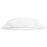 vidaXL Vankúš 2 pcs Biela 50 x 75 cm Bambusové vlákno – Obrázok 3