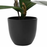 vidaXL Umelá rastlina orchidea Ružová 36 x 10 x 30 cm – Obrázok 3