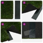vidaXL Samolepiaca páska na umelú trávu Zelená 5 cm x 10 m – Obrázok 8