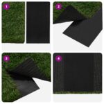 vidaXL Samolepiaca páska na umelú trávu Čierna 15 cm x 10 m – Obrázok 7
