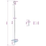 vidaXL Zemný kotviaci predmet 10 pcs Strieborná Ø10 x 60 cm – Obrázok 7