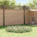vidaXL Záhradný plotový panel 12 pcs Pozinkovaná oceľ Strieborná – Obrázok 4