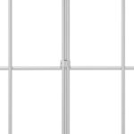 vidaXL Záhradný plotový panel 48 pcs Pozinkovaná oceľ Strieborná – Obrázok 6