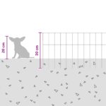 vidaXL Záhradný plotový panel 12 pcs Pozinkovaná oceľ Strieborná – Obrázok 9