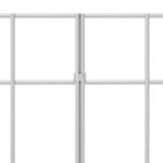 vidaXL Záhradný plotový panel 48 pcs Pozinkovaná oceľ Strieborná – Obrázok 6