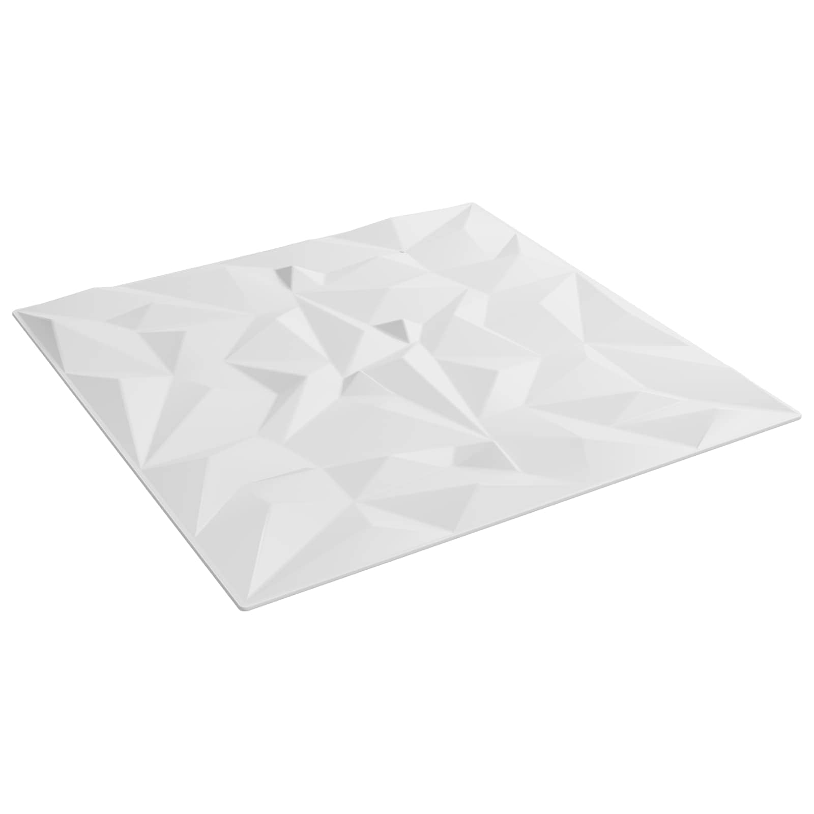 42046051_1.jpg vidaXL Nástenné panely 24 pcs Biela 50 x 50 cm XPS Pena – Obrázok 1