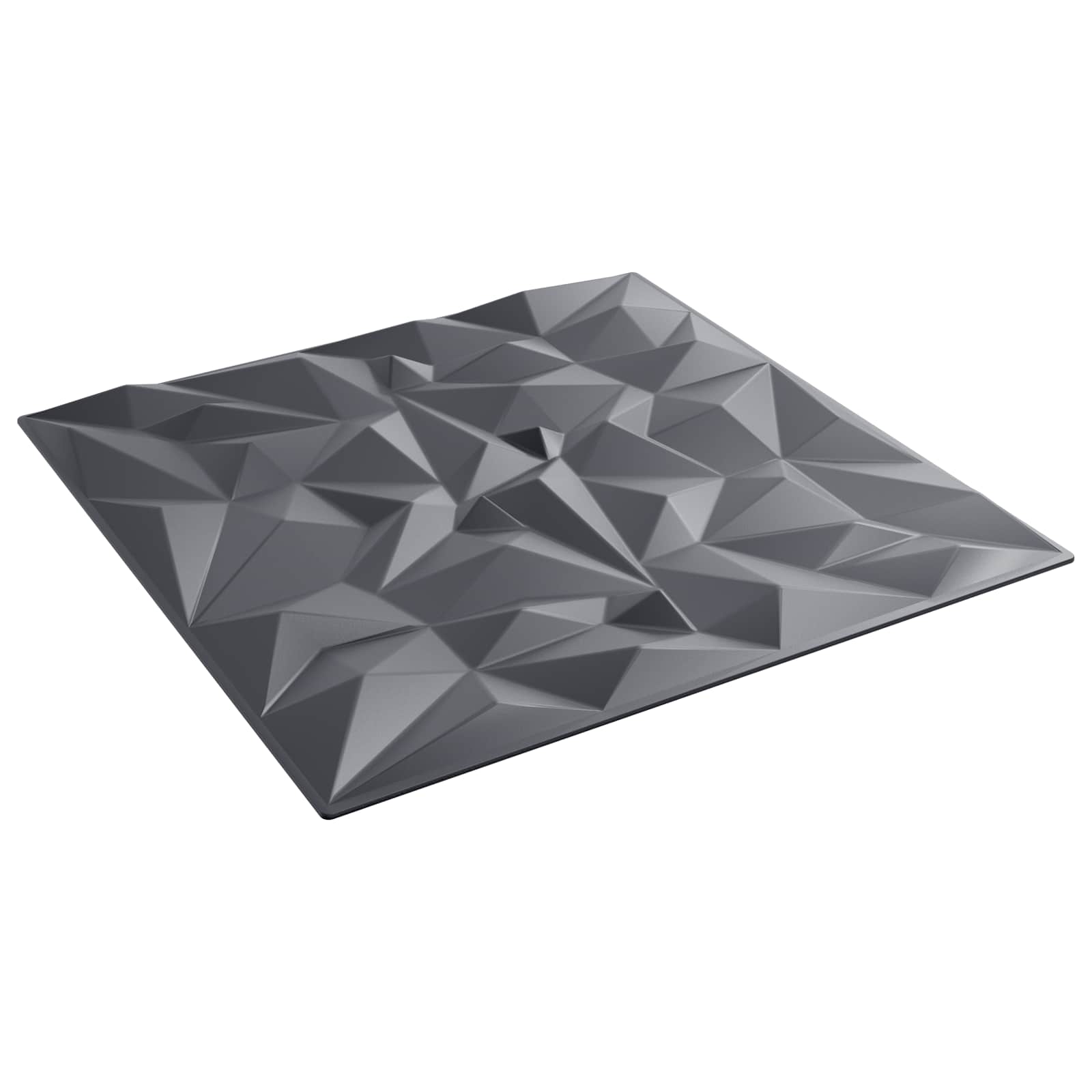 42046058_1.jpg vidaXL Nástenné panely 48 pcs Amethyst Šedý 50 x 50 cm XPS Pena – Obrázok 1
