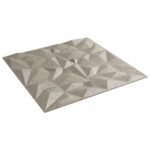 vidaXL Nástenné panely 24 pcs Amethyst Beton 50 x 50 cm XPS Pena