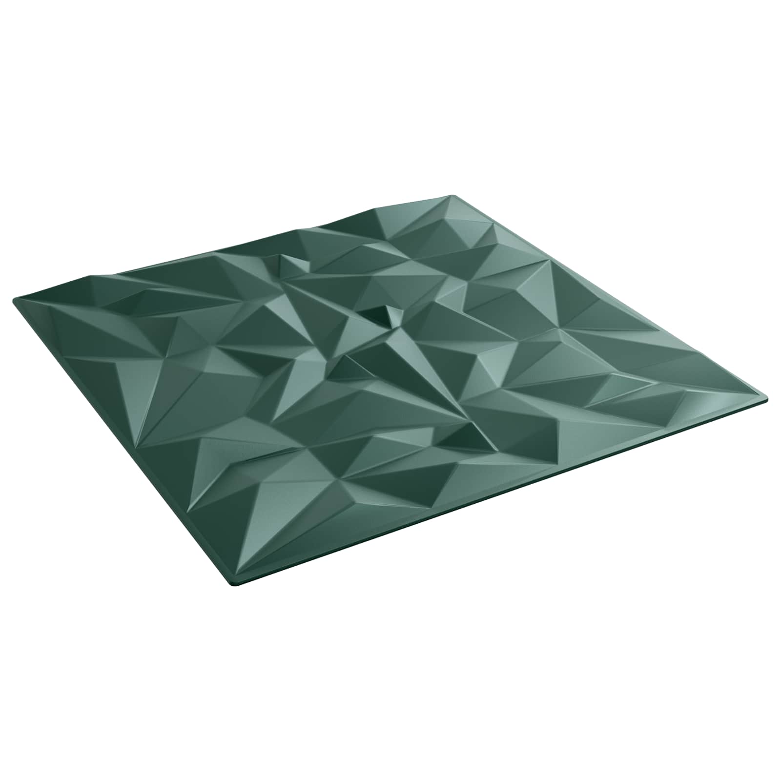 42046062_1.jpg vidaXL Nástenné panely 12 pcs Amethyst Zelený 50 x 50 cm XPS Pena – Obrázok 1