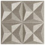 vidaXL Nástenné panely 24 pcs Origami Beton 50 x 50 cm XPS Pena – Obrázok 3