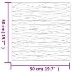 vidaXL Nástenné panely 24 pcs Stone Zelený 50 x 50 cm XPS Pena – Obrázok 5