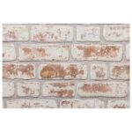vidaXL Nástenné panely 10 pcs Červená a Biela 100 x 50 cm EPS pena – Obrázok 4