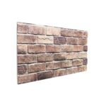 vidaXL Nástenné panely 10 pcs Hnedá a šedá 100 x 50 cm EPS pena
