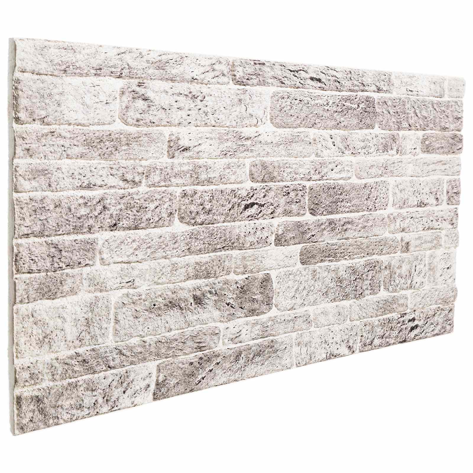 42046106_1.jpg vidaXL Nástenné panely 10 pcs Svetlo šedá a biela 100 x 50 cm EPS pena – Obrázok 1