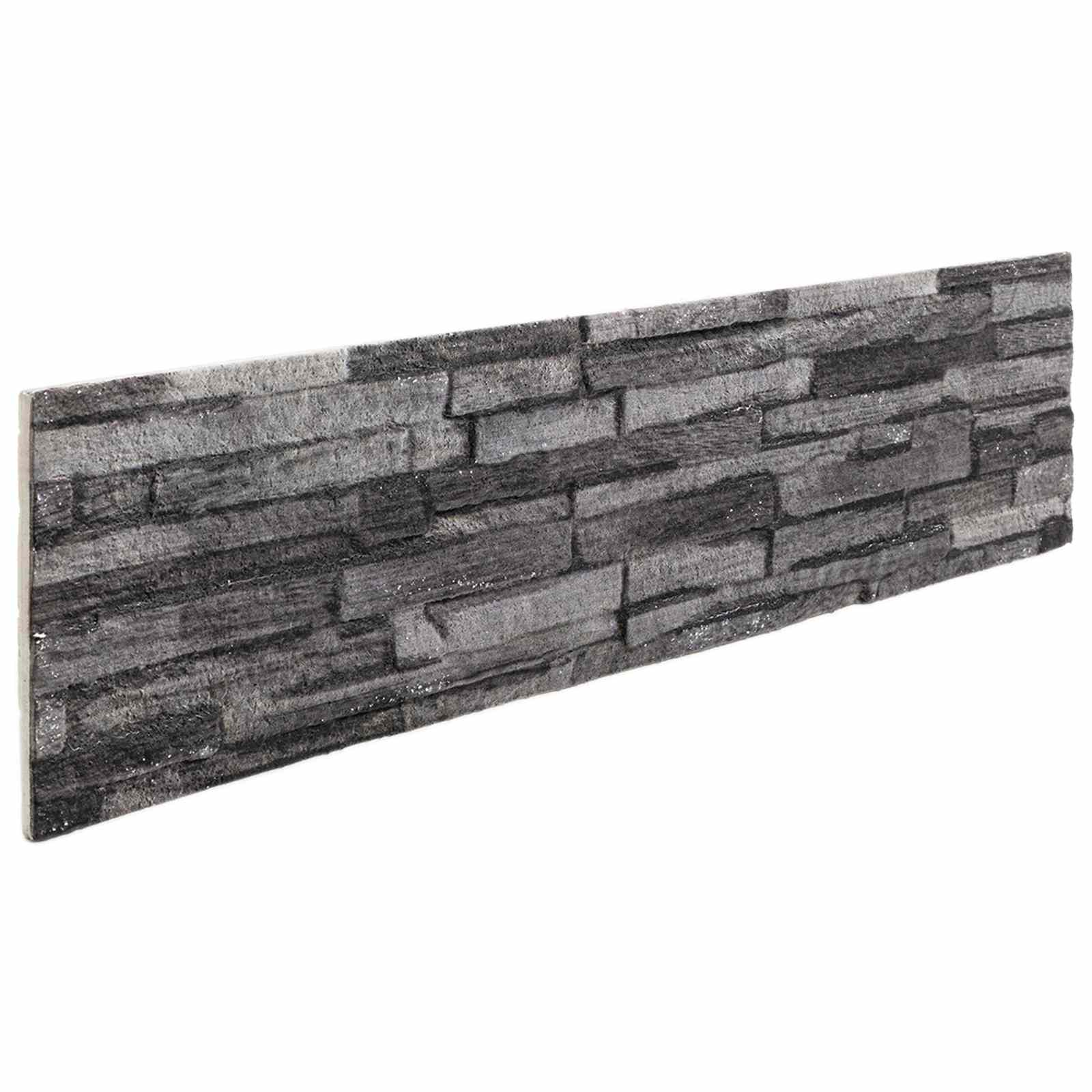 42046110_1.jpg vidaXL Nástenné panely 10 pcs Antracit 100 x 25 cm EPS pena – Obrázok 1