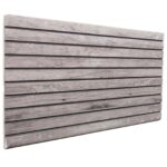 vidaXL Nástenné panely 5 pcs Biely 100 x 50 cm EPS pena