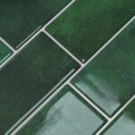 vidaXL Subway dlažba 20 pcs Tmavozelená 29 x 21 cm Polyuretán a PET – Obrázok 9